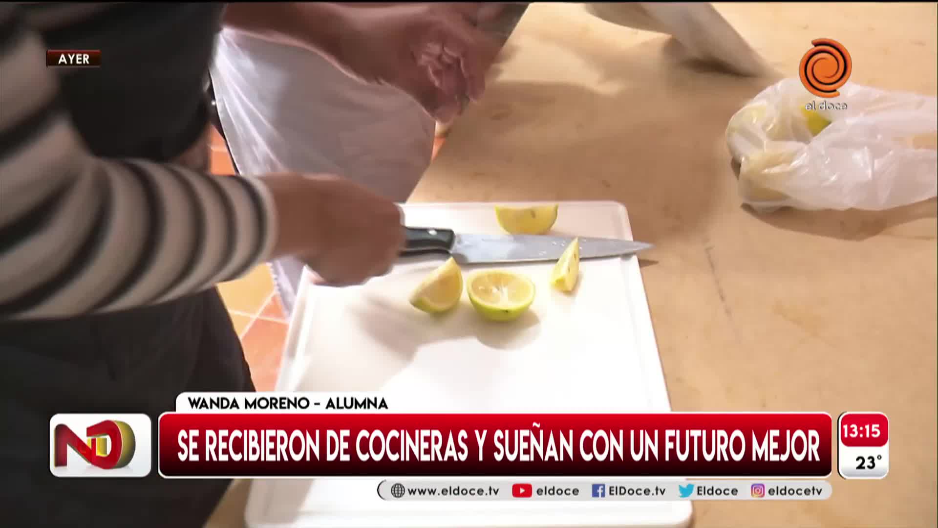 Trece personas trans se graduaron de cocineras en Córdoba