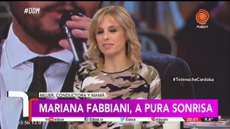 Mariana Fabbiani, a pura sonrisa