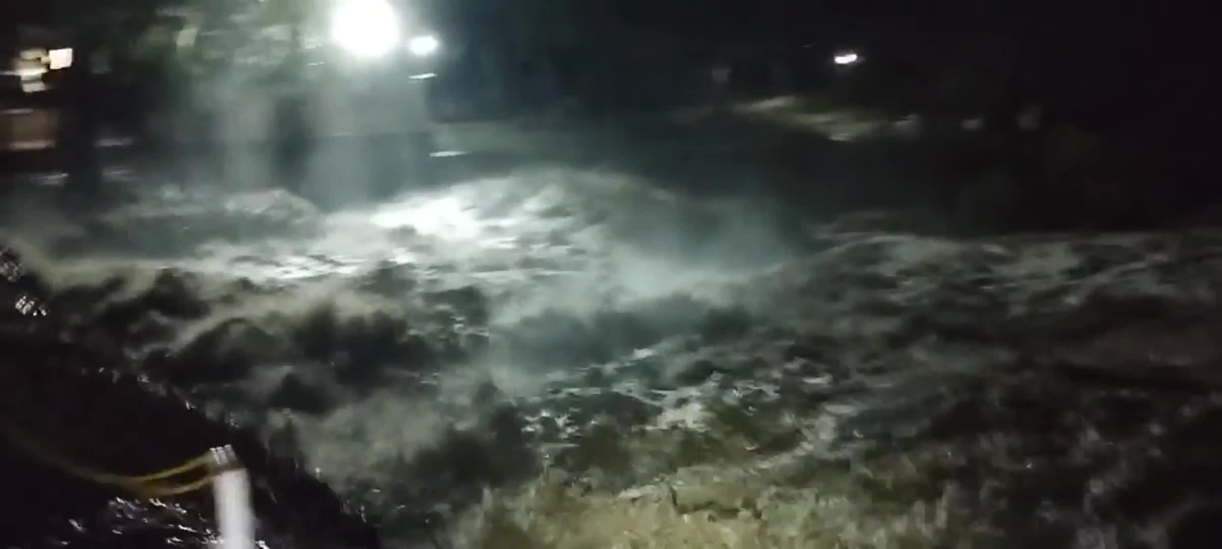 Intensa lluvia en las sierras del sur de Córdoba