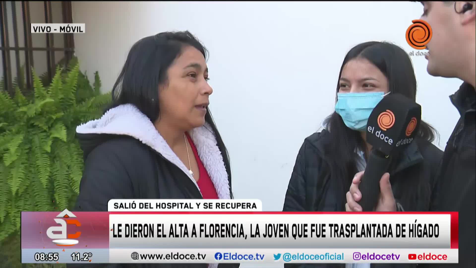 Florencia recibió el alta y contó su lucha luego del trasplante