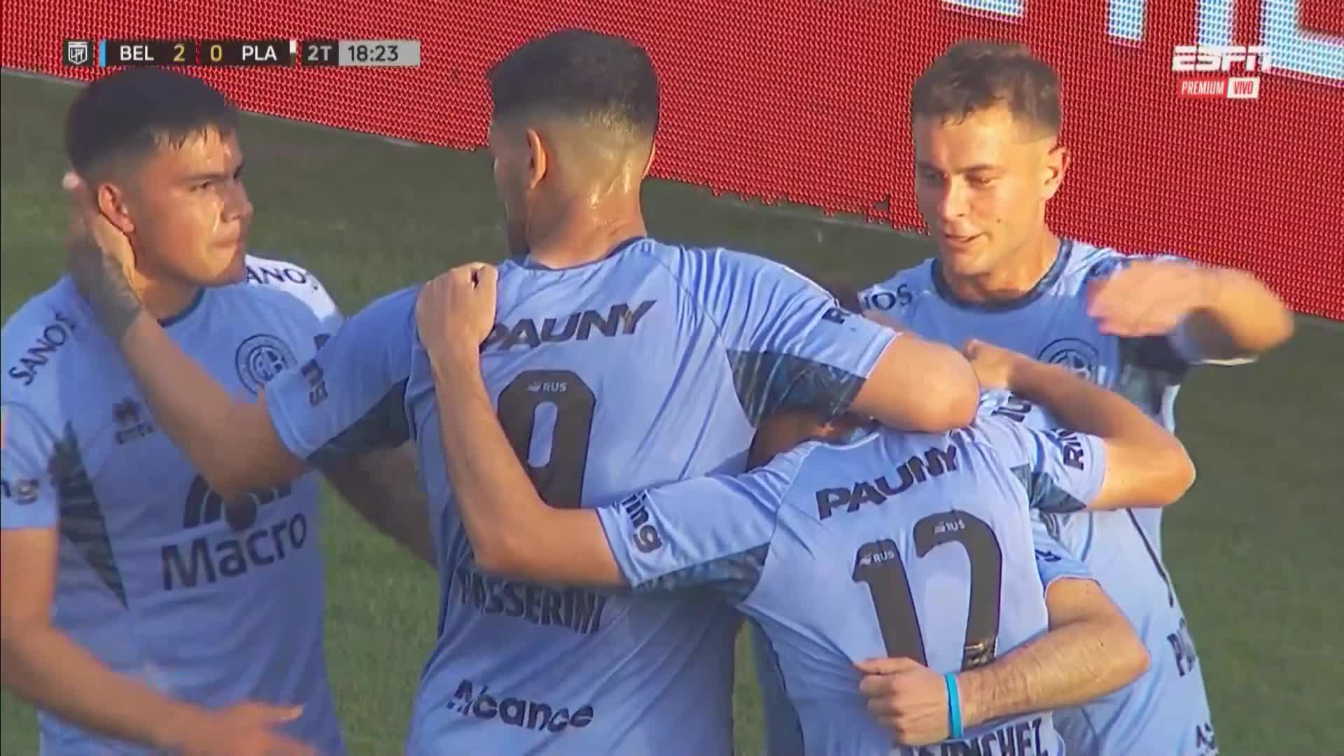 Marín puso el 2 a 0 ante Platense