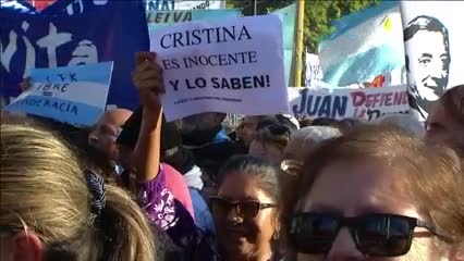 Cristina Kirchner le habla a la militancia