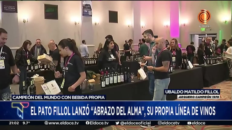 Fillol presentó su vino en Córdoba y habló de la "patente" que lleva Messi a Miami