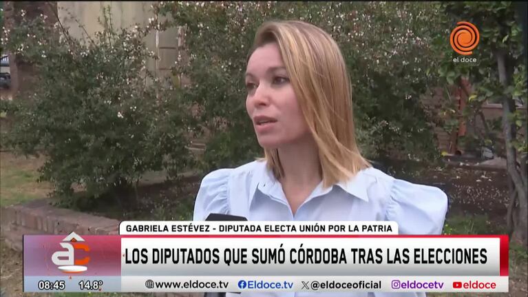Los diputados cordobeses electos se expresaron tras los resultados de las elecciones