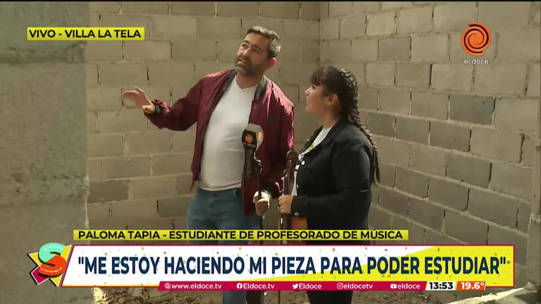 Necesita ayuda para terminar su pieza y poder estudiar música