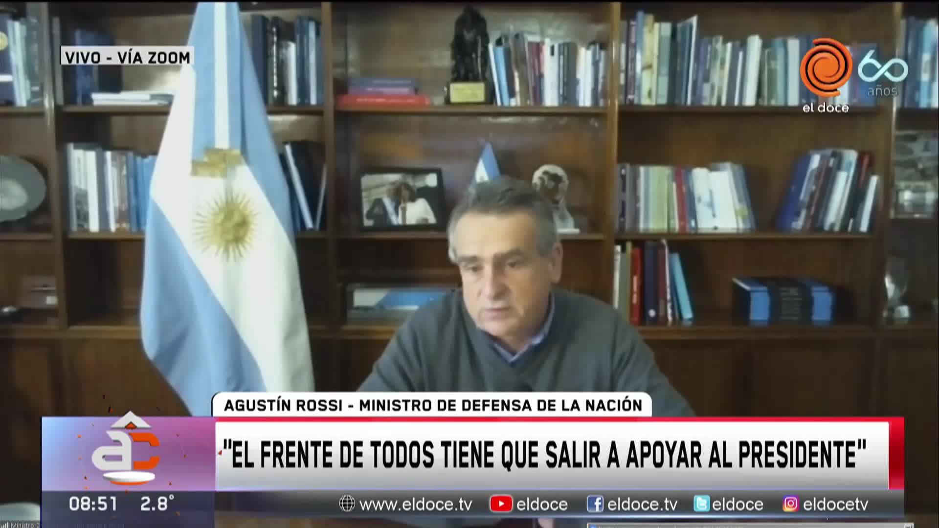 "El presidente condena la violación de Derechos Humanos en Venezuela"