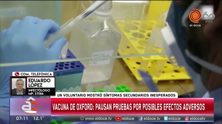 Vacuna de Oxford suspendida: la explicación de un infectólogo