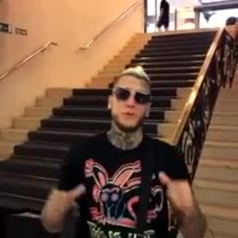 Los repudiables dichos de Alex Caniggia tras ir de compras