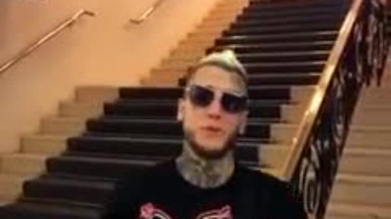 Los repudiables dichos de Alex Caniggia tras ir de compras