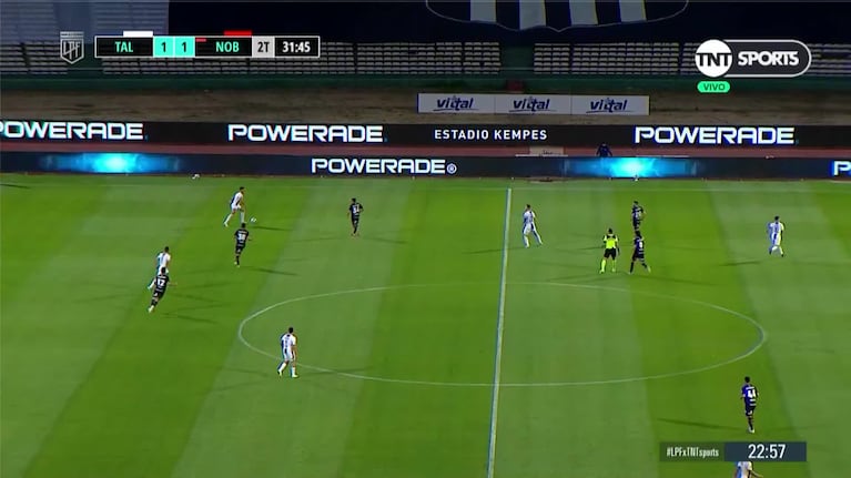 Talleres-Newell's: el gol de Pochettino para el 2 a 1