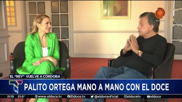 Palito Ortega palpitó con Telenoche su gira despedida en Córdoba