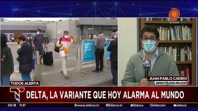 Variante Delta en Córdoba: qué efectividad tienen las vacunas