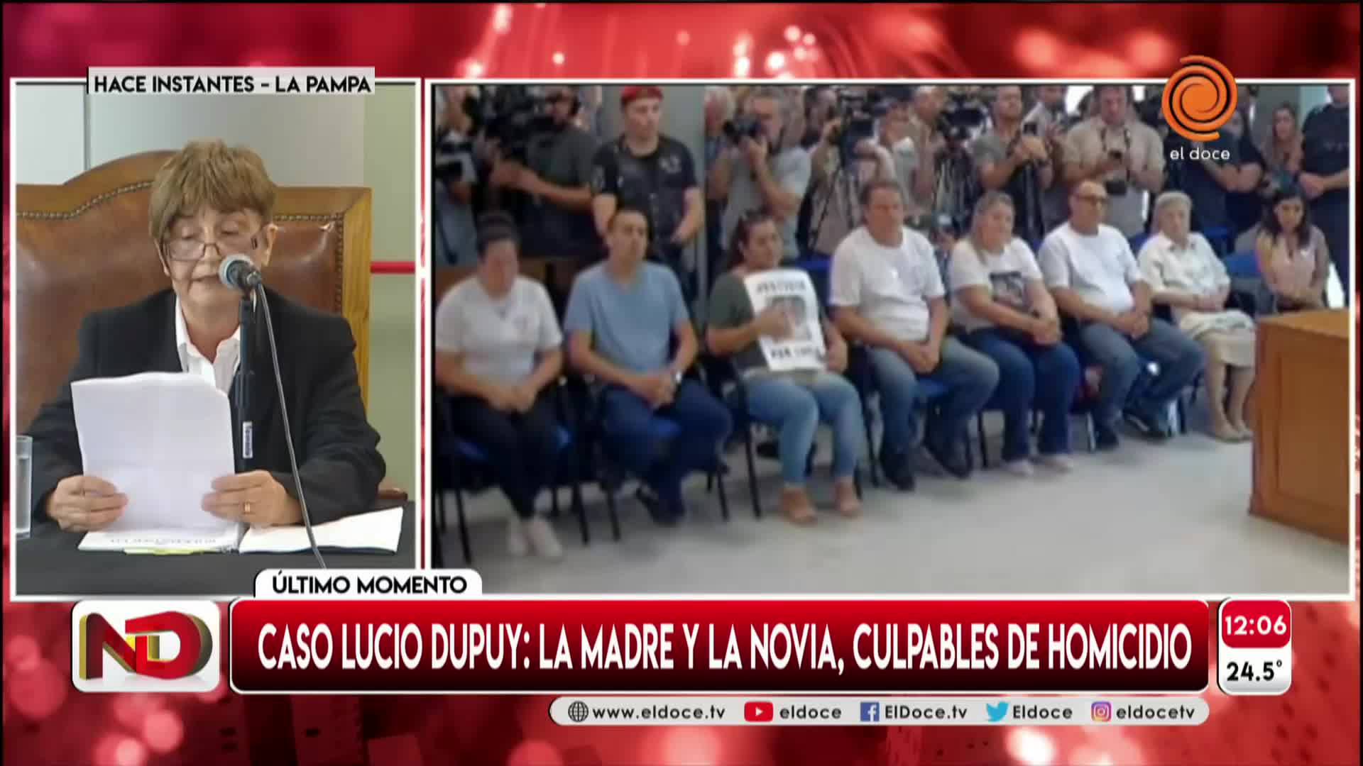 El veredicto por el crimen de Lucio Dupuy