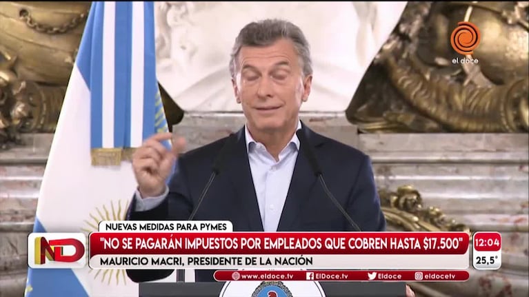 Macri anunció medidas para economías regionales