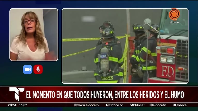 Una argentina en Nueva York relató cómo se vivió el tiroteo en un subte