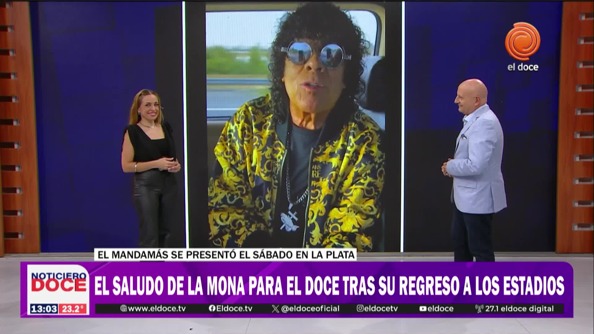 El agradecimiento de La Mona