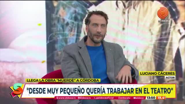 Luciano Cáceres sobre el amor de sus padres