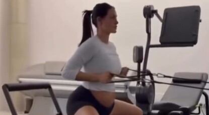 La rutina de entrenamiento de Oriana Sabatini en su sexto mes de embarazo
