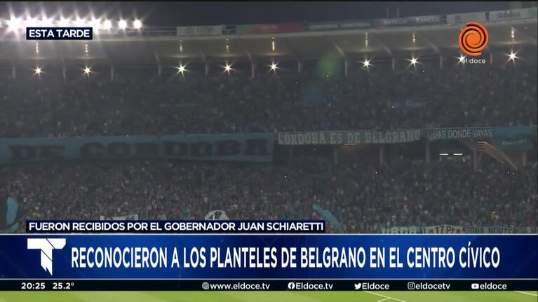 La Provincia reconoció a los planteles de Belgrano