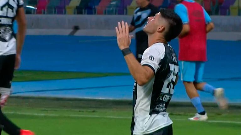 El gol de Florentín para el 2 a 0 de Central Córdoba frente a Belgrano