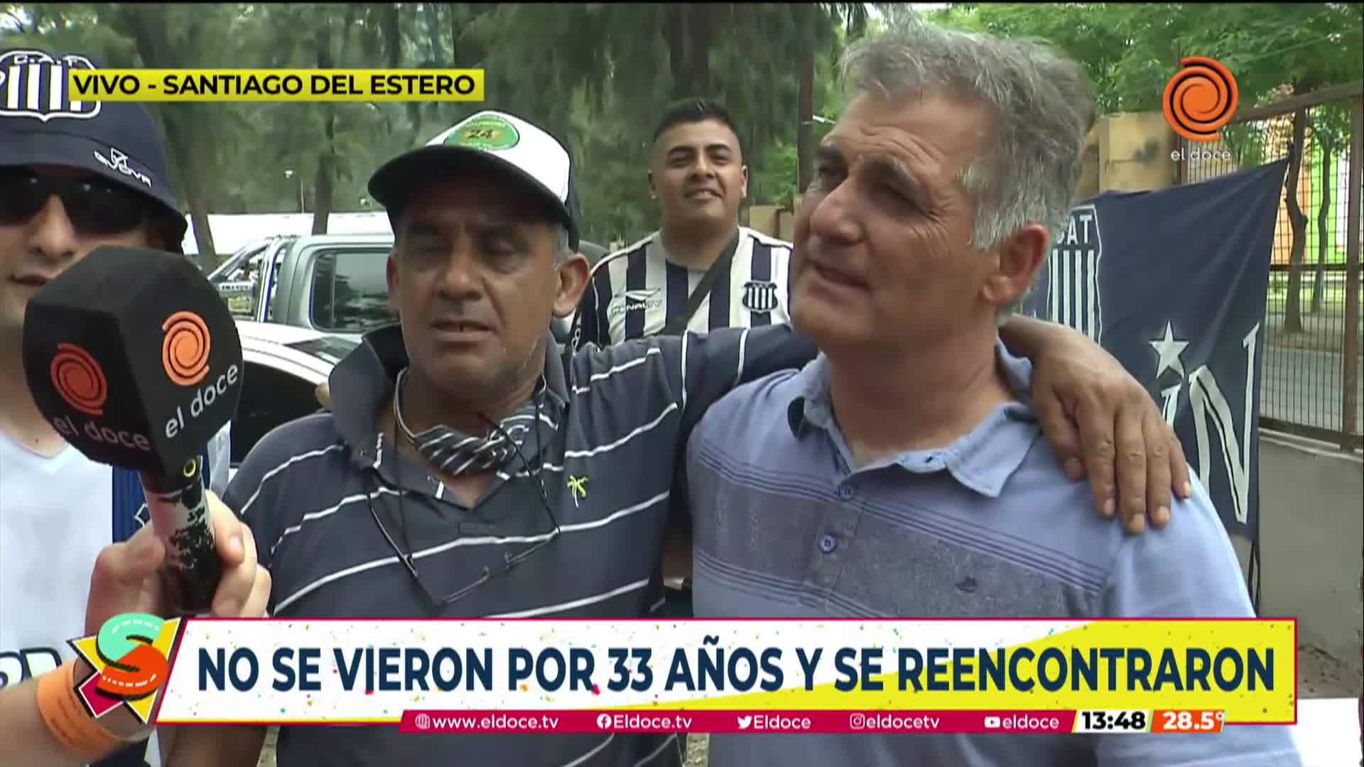 Amistad eterna: volvieron a verse 33 años después