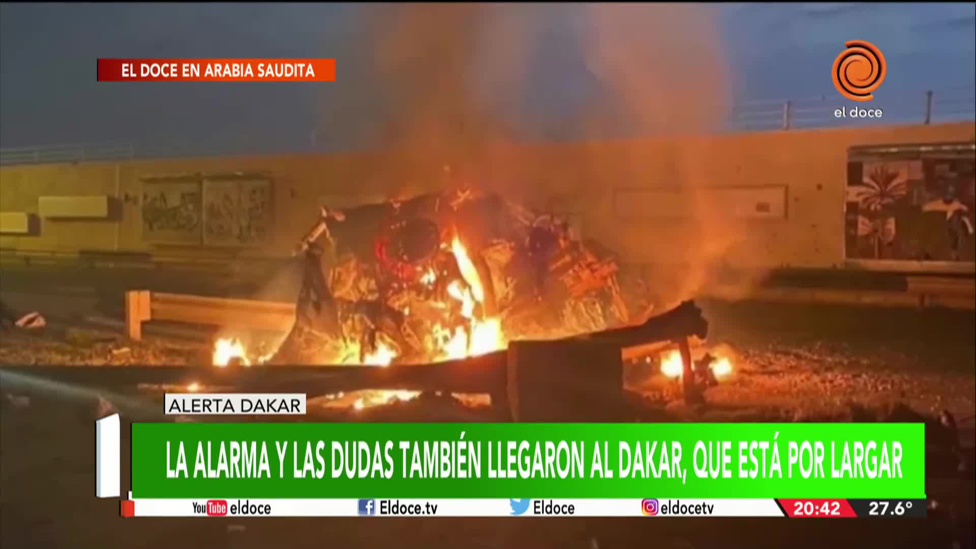 El Doce en el Dakar: qué ocurre luego de los ataques de Estados Unidos