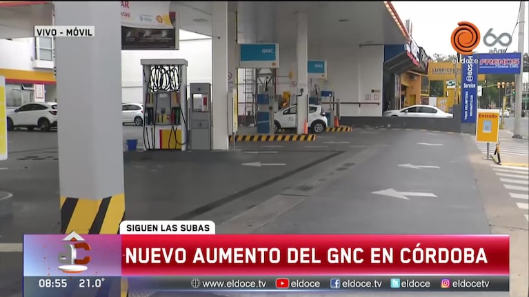 Siguen las subas: también aumentó el precio del GNC en Córdoba