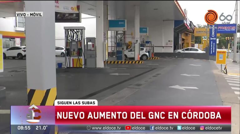 Siguen las subas: también aumentó el precio del GNC en Córdoba