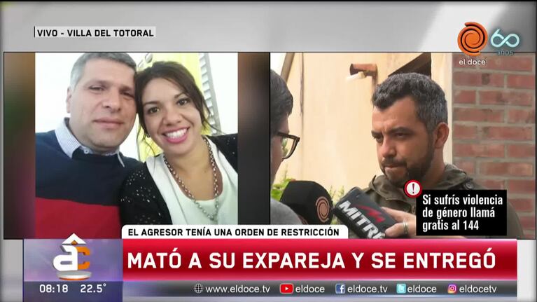 Femicidio en Totoral: el testimonio del hermano