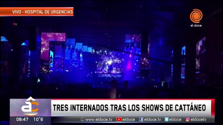 Tres internados tras las fiestas electrónicas en Forja