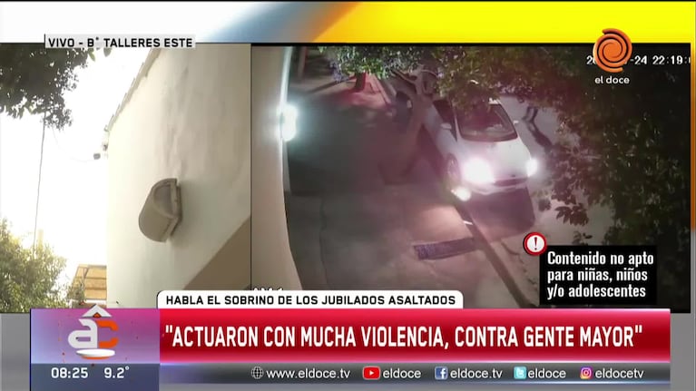 Golpearon a dos jubilados para robarles el auto