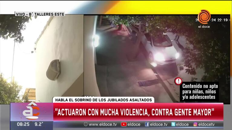 Golpearon a dos jubilados para robarles el auto