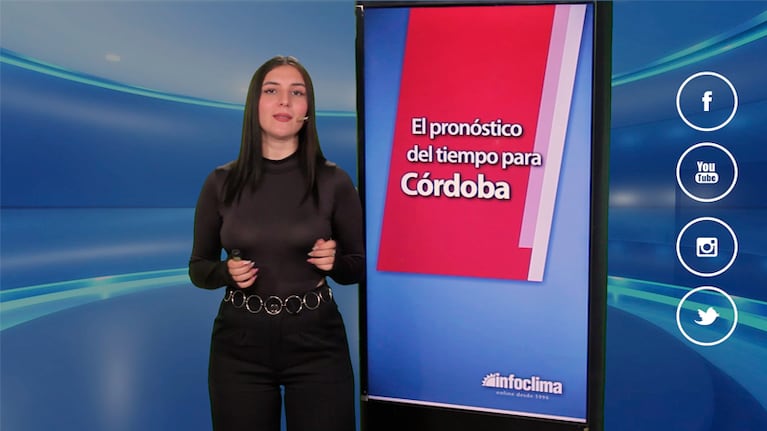 Cielo gris y leve aumento de la temperatura en Córdoba: el tiempo para el último viernes de mayo