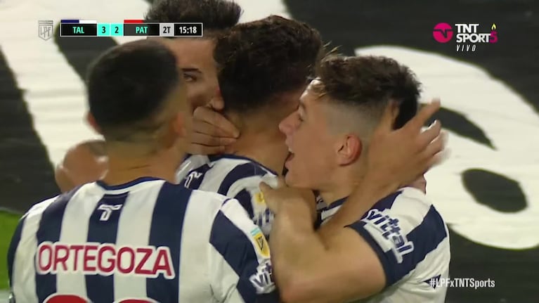 Enzo Díaz y un golazo para el 3 a 2 de Talleres