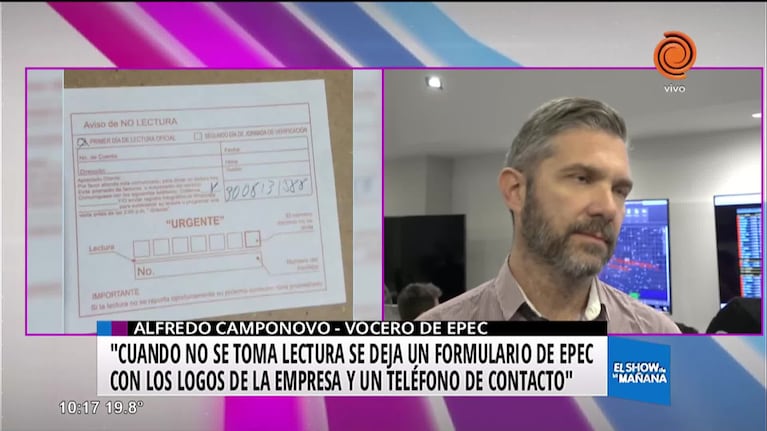 EPEC advierte una posible estafa