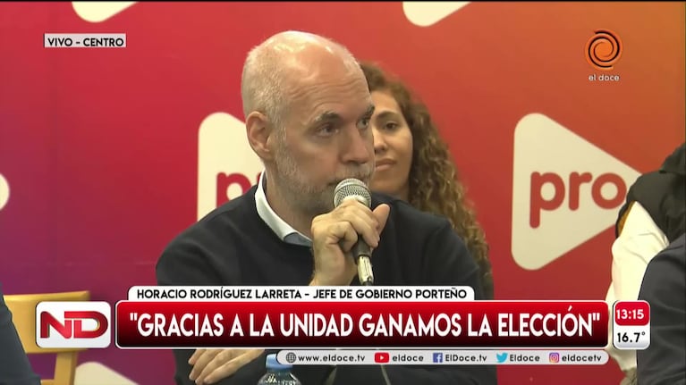 Rodríguez Larreta habló de la inseguridad en Córdoba