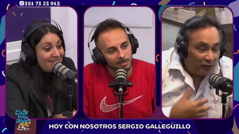 Sergio Galleguillo y su emotivo vínculo con el cuarteto