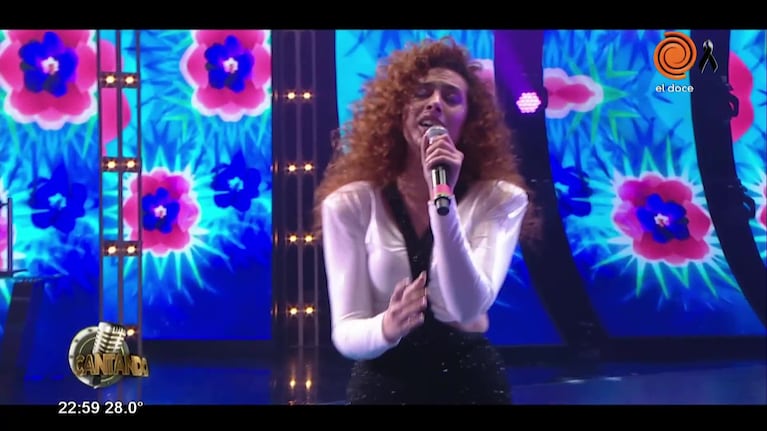 Judith Cabral tuvo su primera noche en el Cantando 2020