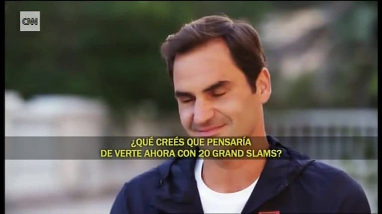 El llanto de Roger Federer