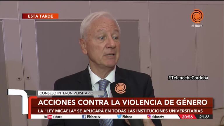 Tras la propuesta del rector Hugo Juri, la "Ley Micaela" se aplicará en todas las universidades