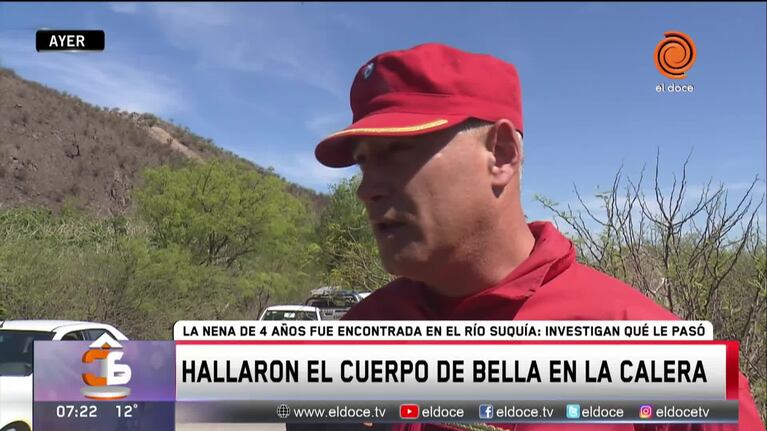 Encontraron muerta a la nena de cuatro años