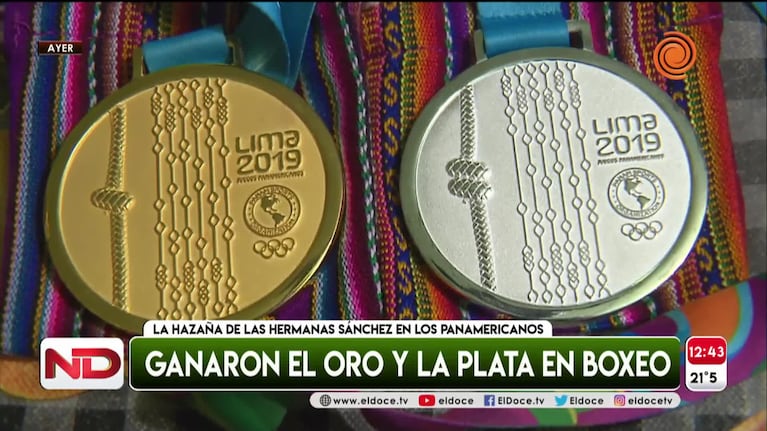 Las hermanas Sánchez, oro y plata en boxeo en los Panamericanos