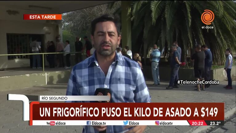 Furor por los precios de la carne en un frigorífico cordobés