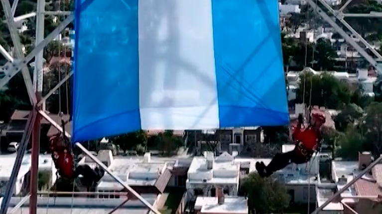La celeste y blanca en lo más alto de El Doce