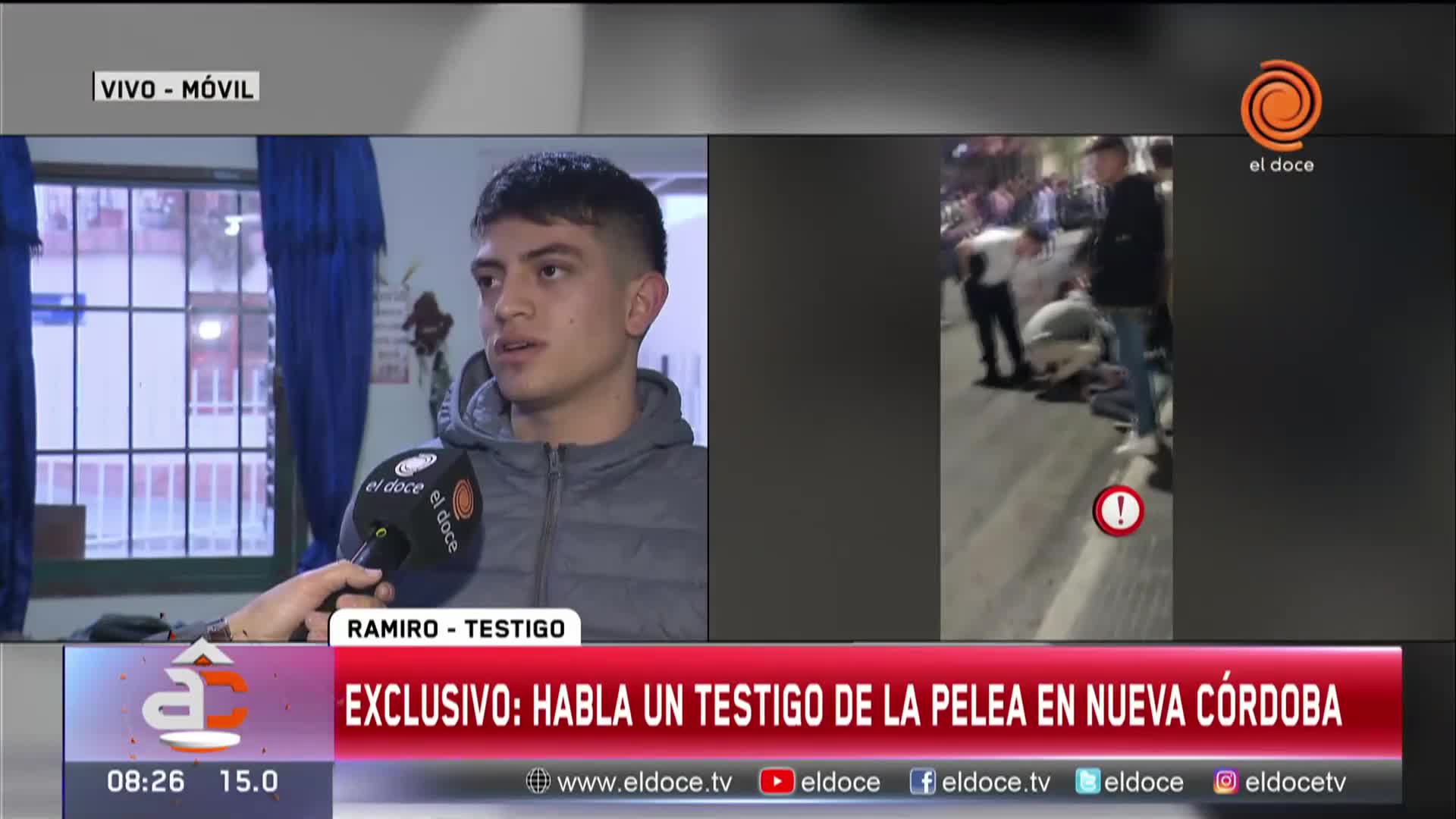 Un testigo contó cómo fue la pelea a la salida de un boliche en Nueva Córdoba