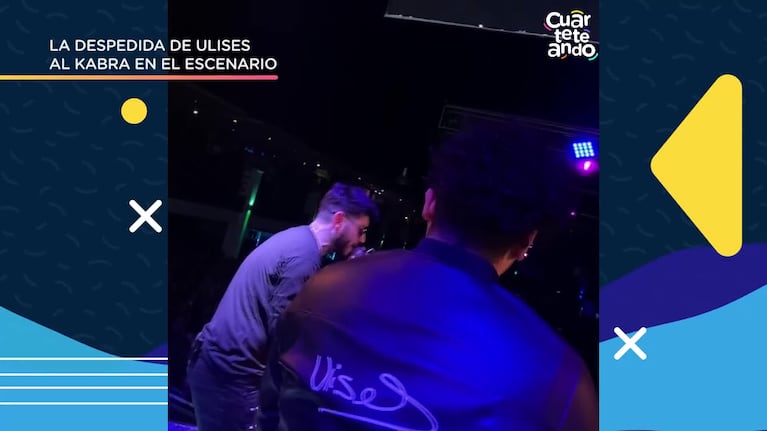 Así fue la despedida del Kabra de la banda de Ulises