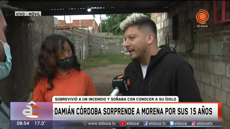 La sorpresa de Damián Córdoba para Morena
