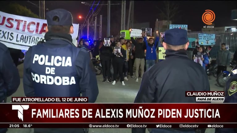 Alexis Muñoz murió tras ser chocado por un colectivo: el pedido de justicia