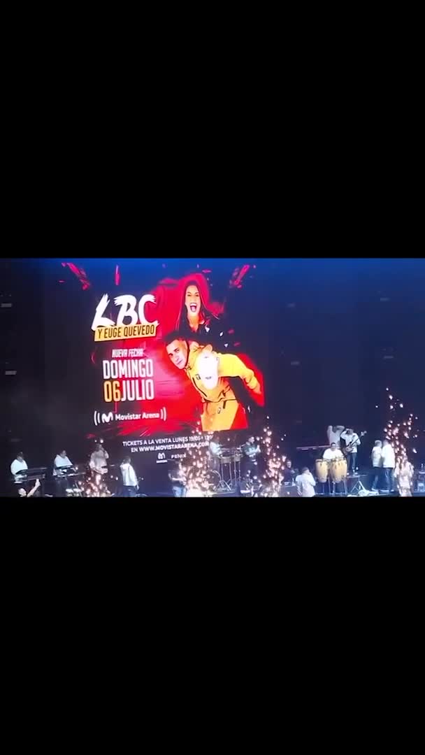 El furcio de Kesito Pavón tras anunciar la segunda fecha del Movistar Arena