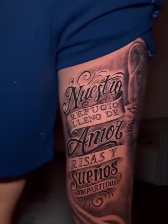 El Cuti Romero se tatuó la cara de su hija Lucy